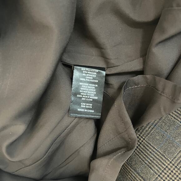 Rachel Zoe Brown Plaid Mini Skirt - Picture 5 of 7